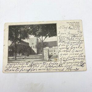 Vtg East Aurora Erie County NY Postcard The Roycroft Shop Private Mail Card 1906
